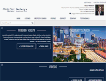 Tablet Screenshot of peggyhibbert.atlantafinehomes.com