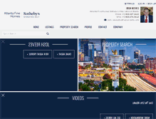 Tablet Screenshot of joshreeves.atlantafinehomes.com